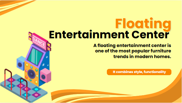 Floating Entertainment Center