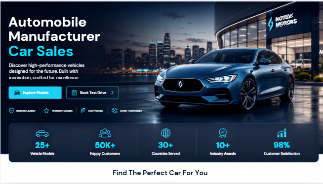 Automobile Manufacturer Car Sales