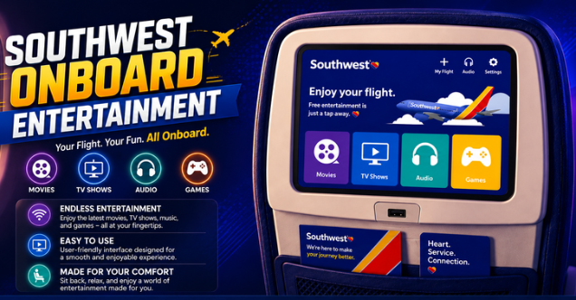 southwest onboard entertainment