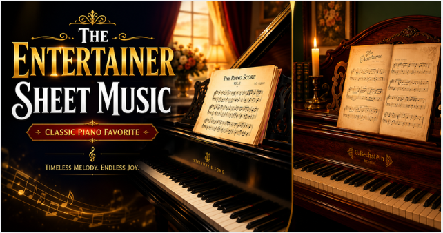 the entertainer sheet music