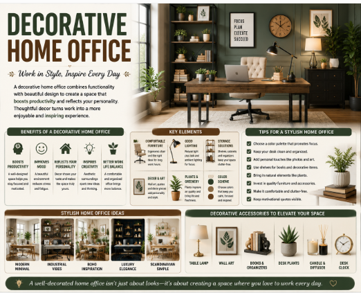 Decorative Home Office