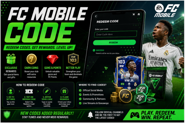 FC Mobile Code