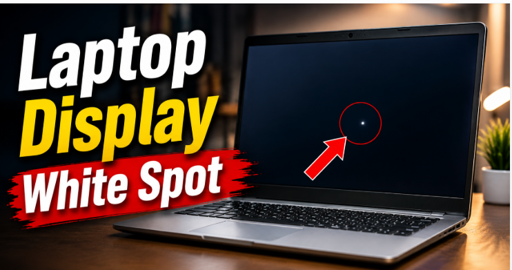 Laptop Display White Spot