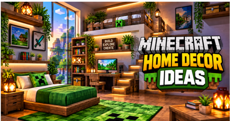 Minecraft Home Decor Ideas