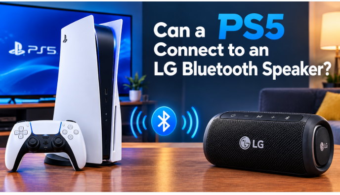 Can a PS5 connect to an LG Bluetooth speaker