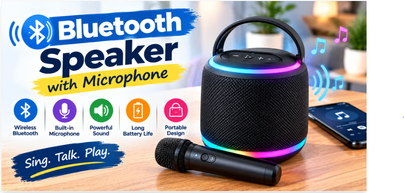 Bluetooth Speaker with Microphone