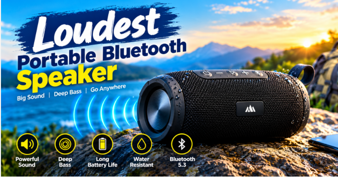 Loudest Portable Bluetooth Speaker