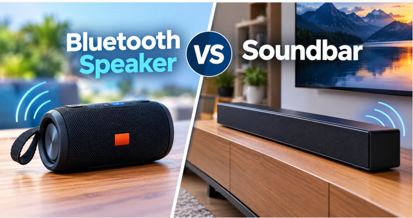 bluetooth speaker vs soundbar